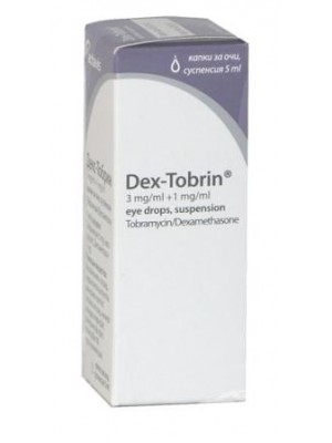 Dex Tobrin eye drops 5ml.